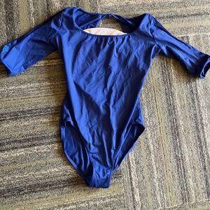 Navy Blue Leotard